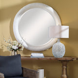 Mirror Mariner White Round Mirror