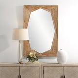 Mirror Marquise Natural Wood Mirror