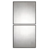 Mirror Matty Antiqued Square Mirrors, S/2