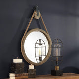 Mirror Melton Round Pulley Mirror