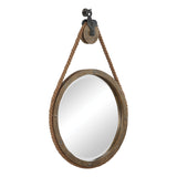 Mirror Melton Round Pulley Mirror