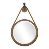 Mirror Melton Round Pulley Mirror