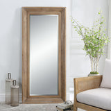 Mirror Missoula Large Natural Wood Mirror