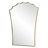 Mirror Monarch Scalloped Arched Vanity Mirror