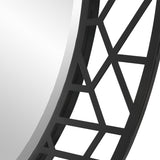 Mirror Mosaic Metal Round Mirror