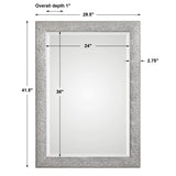 Mirror Mossley Metallic Silver Mirror