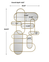 Mirror On Track Mirrored Wall Decor