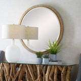 Mirror Paradise Round Rattan Mirror