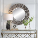 Mirror Portside Round Gray Mirror