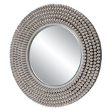 Mirror Portside Round Gray Mirror
