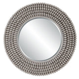 Mirror Portside Round Gray Mirror