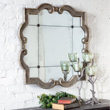 Mirror Prisca Distressed Silver Mirror