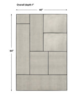 Mirror Puzzle Piece Oversized Mirror