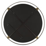 Mirror Radius Round Bronze Iron Mirror