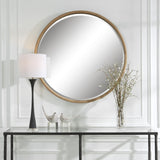Mirror Ranchero Natural Rope Round Mirror