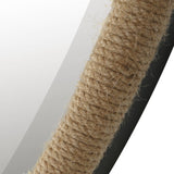 Mirror Ranchero Natural Rope Round Mirror