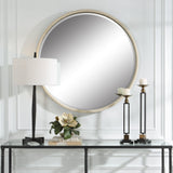 Mirror Ranchero White Round Mirror