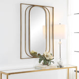 Mirror Replicate Contemporary Oval Mirror