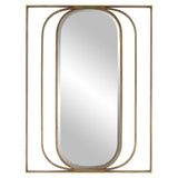 Mirror Replicate Contemporary Oval Mirror