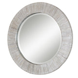 Mirror Repose Whitewash Round Mirror