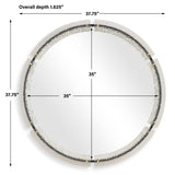 Mirror Reverse Round Mirror