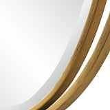 Mirror Rhodes Gold Oval Mirror