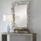 Mirror Rio Whitewash Teak Mirror
