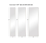 Mirror Rowling Gold Mirrors, S/3