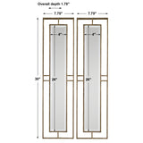 Mirror Rutledge Gold Mirrors, S/2