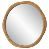 Mirror Salina Round Bamboo Mirror