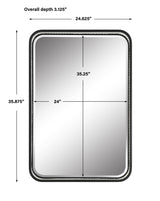 Mirror Santa Cruz Inner White Rope Mirror