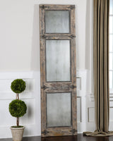 Mirror Saragano Distressed Leaner Mirror