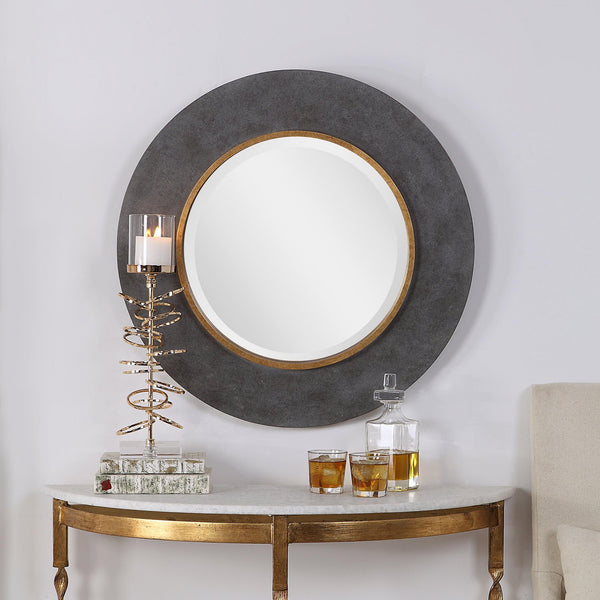 Mirror Saul Round Mirror