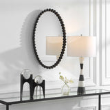 Mirror SERNA OVAL MIRROR // BLACK