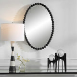 Mirror SERNA OVAL MIRROR // BLACK