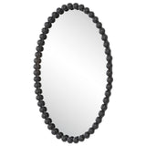 Mirror SERNA OVAL MIRROR // BLACK