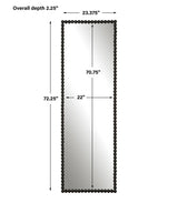 Mirror Serna Black Tall Mirror