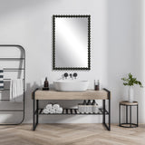 Mirror Serna Black Vanity Mirror