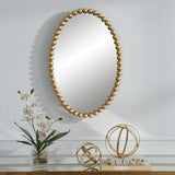 Mirror Serna Gold Oval Mirror