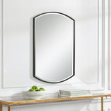 Mirror Shield Shaped Iron Mirror