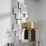 Mirror Soren Copper Squares Mirror