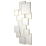 Mirror Soren Copper Squares Mirror