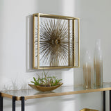 Mirror Starlight Mirrored Brass Wall Decor