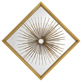 Mirror Starlight Mirrored Brass Wall Decor