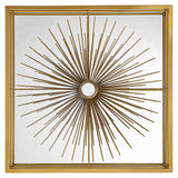 Mirror Starlight Mirrored Brass Wall Decor