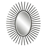 Mirror Starstruck Black Oval Mirror