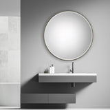 Mirror Stefania Beaded Round Mirror