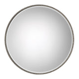 Mirror Stefania Beaded Round Mirror