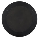 Mirror Stockade Dark Round Mirror