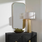 Mirror Taft Plated Brass Mirror